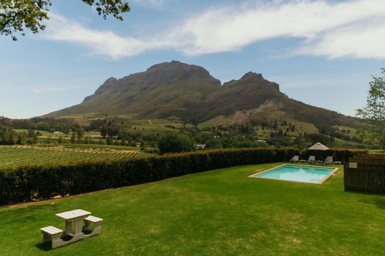 Le Pommier Wine Estate Villa Stellenbosch Exterior foto