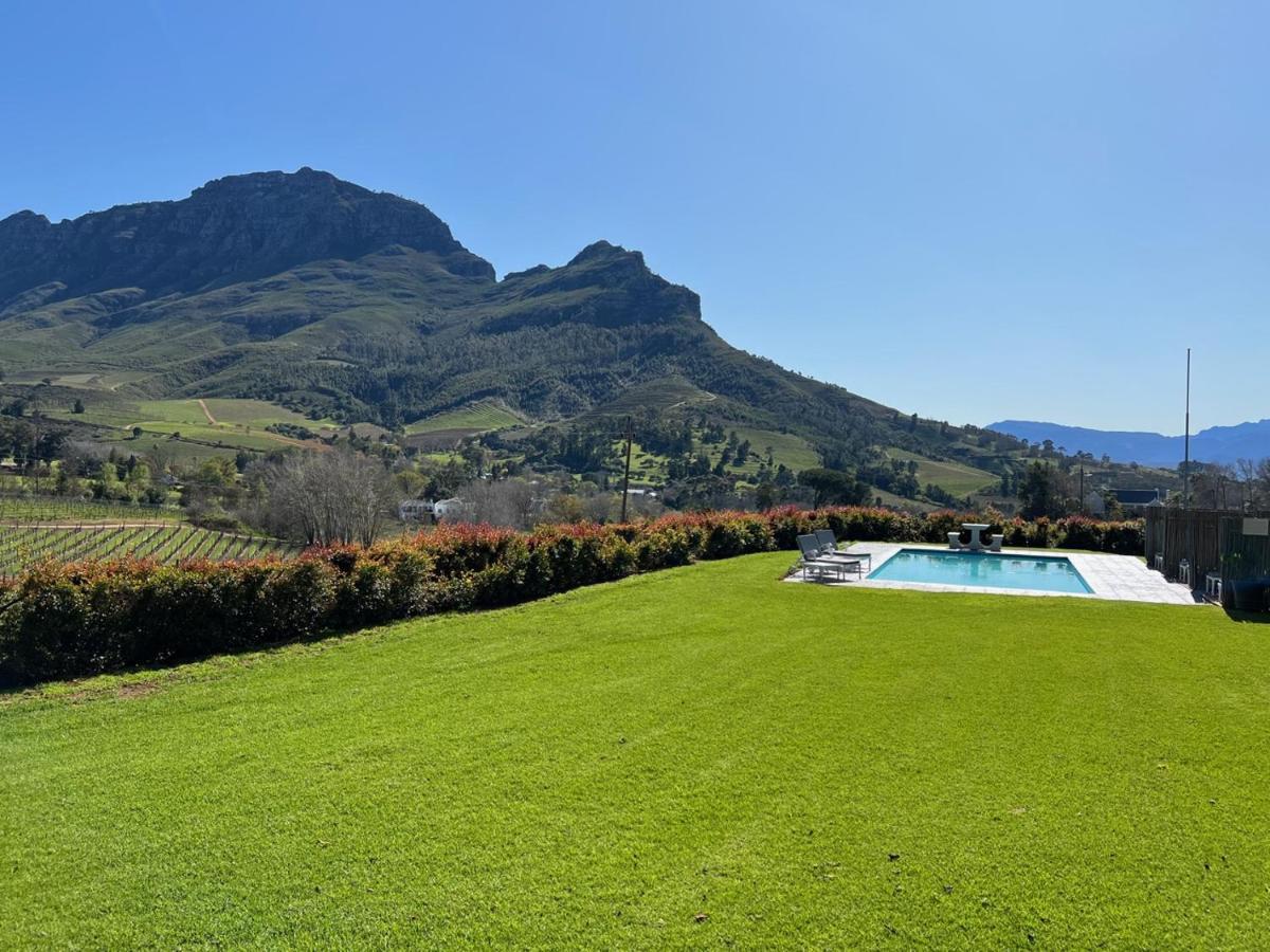 Le Pommier Wine Estate Villa Stellenbosch Exterior foto
